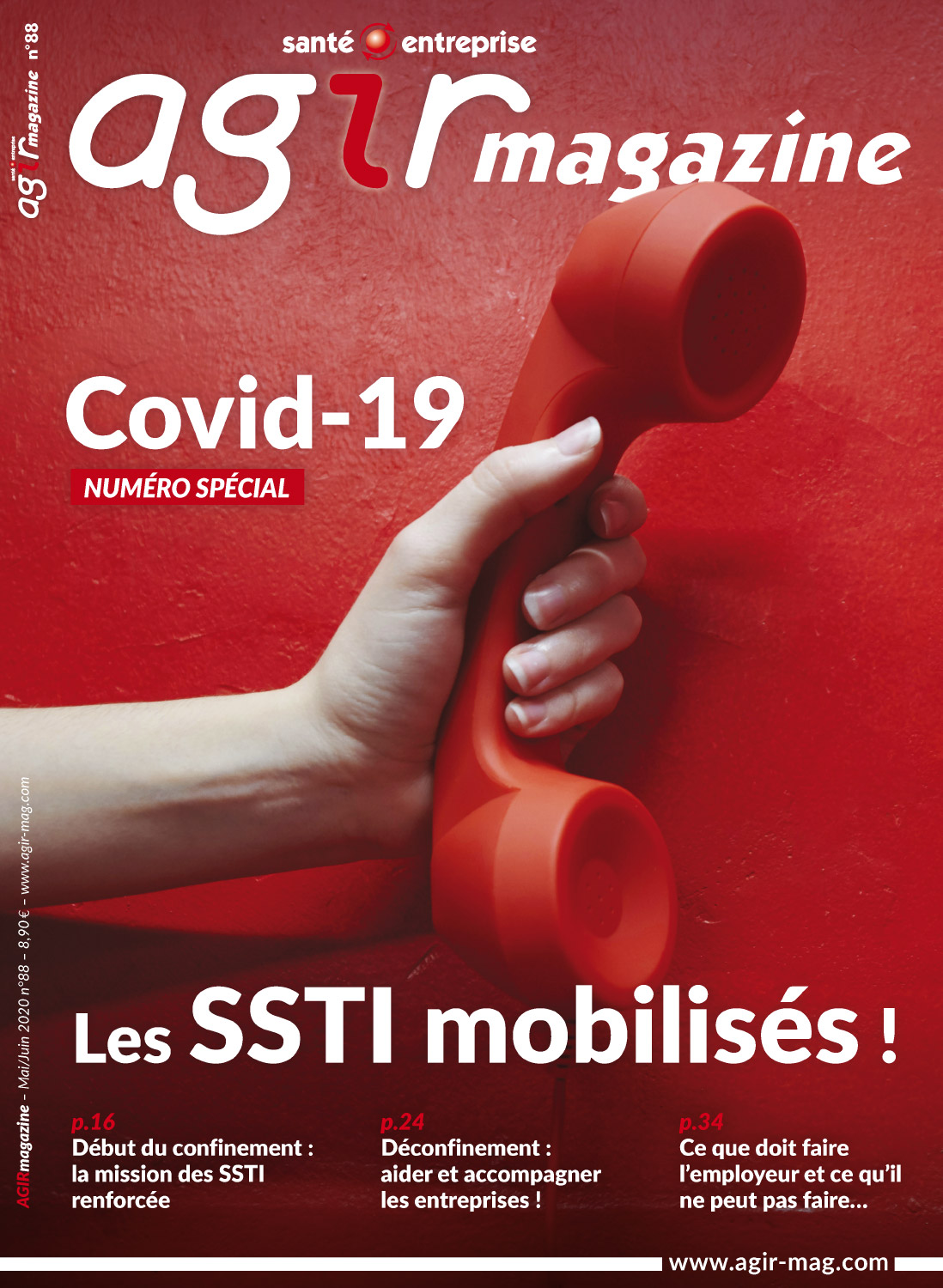 Covid-19 : Les SSTI mobilisés !